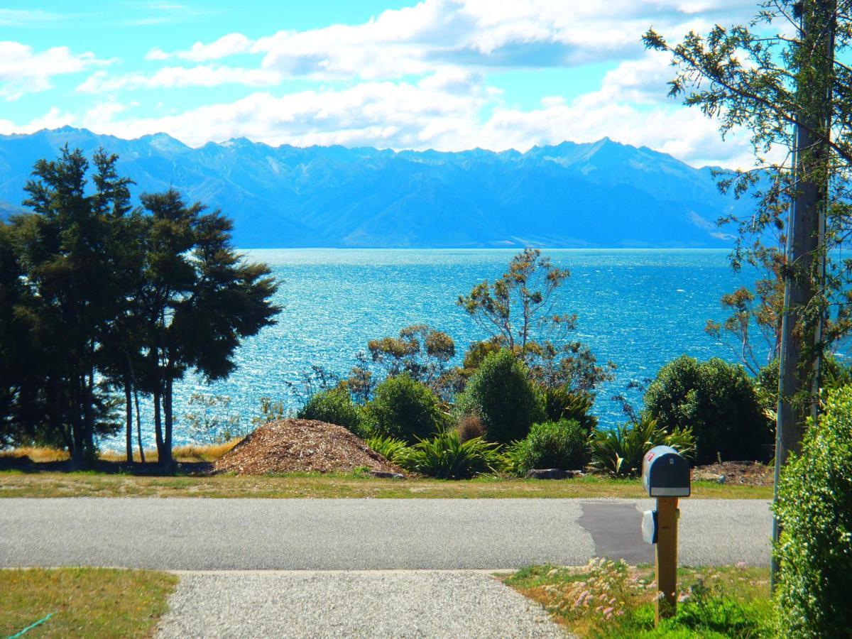 Lakefront Fantail Cottage Lake Hawea, Wanaka Exterior foto