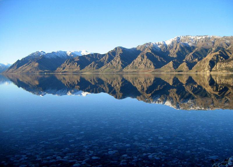 Lakefront Fantail Cottage Lake Hawea, Wanaka Exterior foto